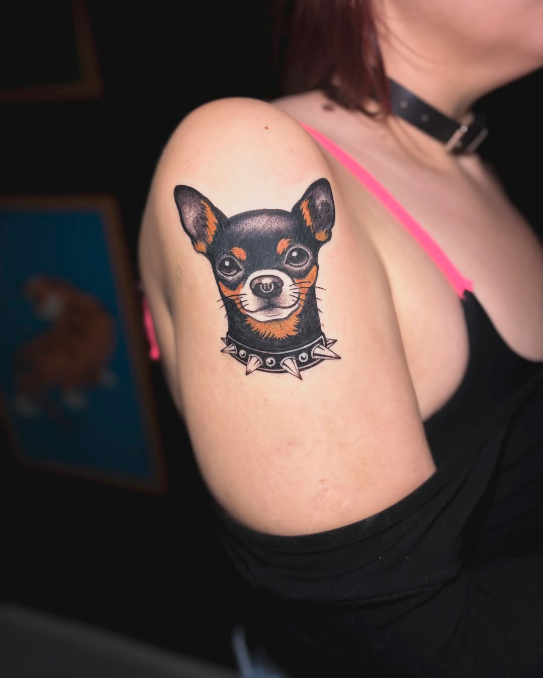 Tatuagem autoral no ombro