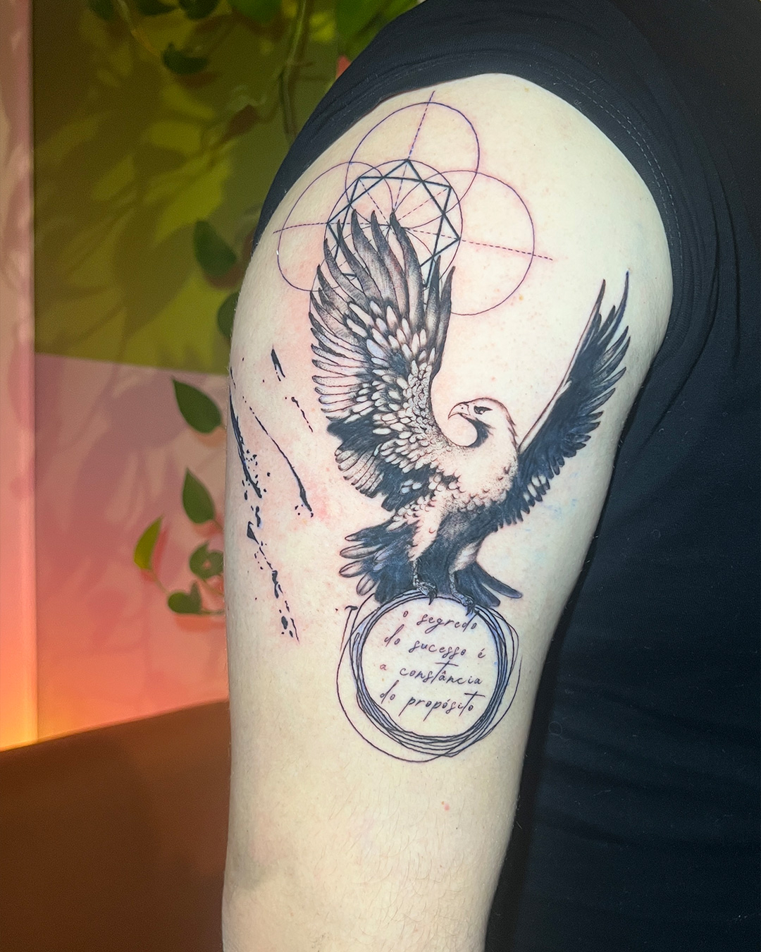 Tatuagem autoral em braço